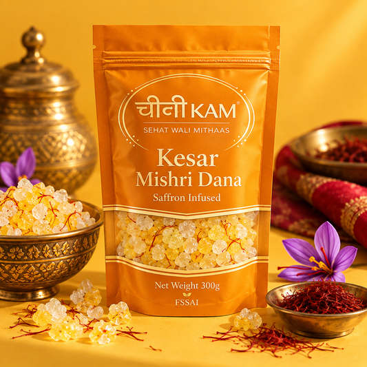 Mishri Dana - Kesar Flavour